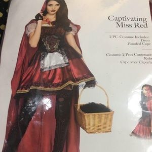 Captivating Miss Red Halloween Costume